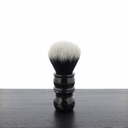 Yaqi Black Marble Handle Synthetic Shaving Brushes